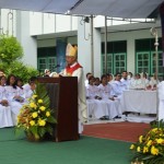 Uskup Keuskupan Agung Palembang Buka Tanjung Karang Youth Day 2015