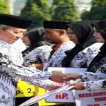 Ini Suasana Peringatan Hari Guru Nasional dan HUT ke-70 PGRI di Lampung