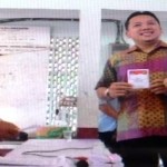 Gubernur Lampung Mencoblos di TPS 07 Sumur Batu Teluk Betung Utara