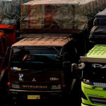 Pengusaha Truk Lampung Tetap Beoperasi