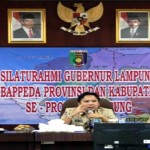 Lancarkan Pembangunan Infrastruktur, Gubernur kumpulkan Bapeda se-Lampung