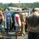 Jalan ke Lokasi Galian Pasir Dipasangi Portal