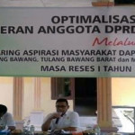 Ketua DPRD Lampung Jaring Aspirasi Lewat Reses