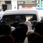 [Video eksklusif] Ribuan pelayat Mgr. Henri berjubel di halaman Gereja Katedral Kristus Raja Tanjungkarang