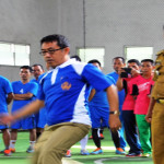 Kejuaraan volleyball dan futsal warnai rangkaian HUT Provinsi Lampung ke-52