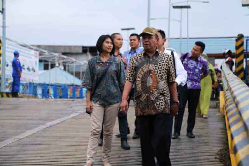 Kunjungan Wakil Gubernur Bachtiar Basri ke Pelindo II Cabang Pontianak Kalimantan Barat, Kamis 27 Mei 2016. Foto : Humas Protokol Lampung