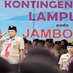 Gubernur Lampung Lepas Kontingan Pramuka ke Jambore Nasional