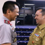 Gubernur Lampung M Ridho Ficardo Terima Kunjungan Kapolda Lampung Brigjen (Pol) Sudjarno