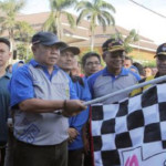 Ribuan Masyarakat Ikuti Jalan Sehat HUT Provinsi Lampung ke-53 Tahun 2017