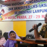 Forum Komunikasi LKS Provinsi Lampung Selenggaraan Bimtek NSPA dan Akreditasi LKSA/PSAA