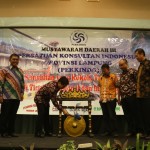 Membuka Acara Musda III Persatuan Konsultan Perkindo DPD Provinsi Lampung Tahun 2017