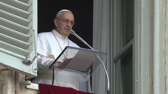 Pope Francis Sunday Angelus