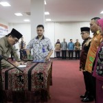 Gubernur Lampung Ridho Ficardo Lantik 220 Pejabat dan Kepala SMA