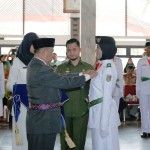 Wagub Bachtiar Basri Kukuhkan 33 Anggota Paskibraka Lampung