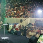 Perayaan Natal di GOR Saburai Berlangsung Meriah