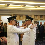 Gubernur Ridho Lantik Samsul Hadi sebagai Bupati Tanggamus
