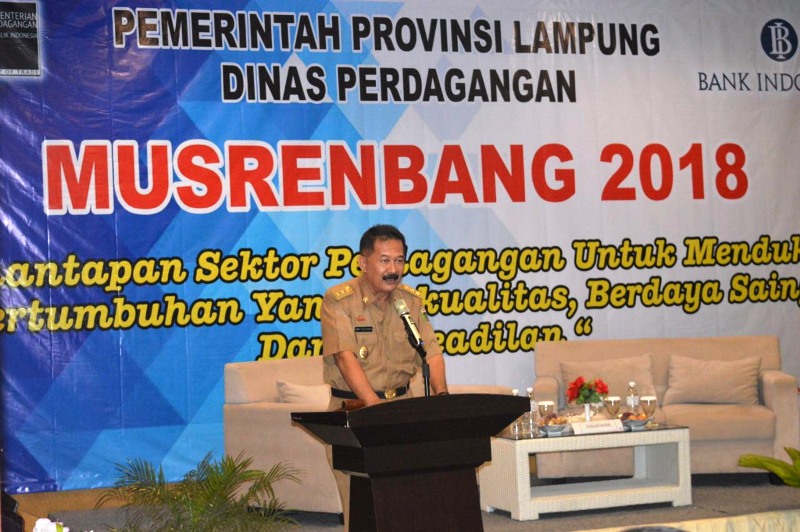 Asisten Pemerintahan dan Kesra Sekda Provinsi Lampung Hery Suliyanto