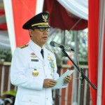 Upacara HUT Lampung, Pjs. Gubernur Didik Ajak Masyarakat Tingkatkan Semangat Pembangunan