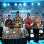 Malam Puncak HUT Lampung Ke-54 Dirayakan dengan Syukuran dan Pesta Rakyat