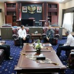 Pjs. Gubernur Didik Terima Audiensi Dirut Bank Lampung Eria Desomsoni