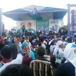 Ribuan Pendukung Paslon Gubernur Lampung Muhammad Ridho Ficardo – Bachtiar Basri Padati Lapangan Kota Metro