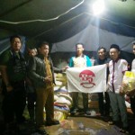 Bravo-5 Tanggamus Salurkan Bantuan Korban Bencana Banjir Kelumbayan