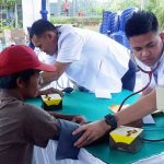 Warga Gedung Ratu Natar Nikmati Pengobatan Gratis Rail Clinic KAI Divre IV Tanjungkarang